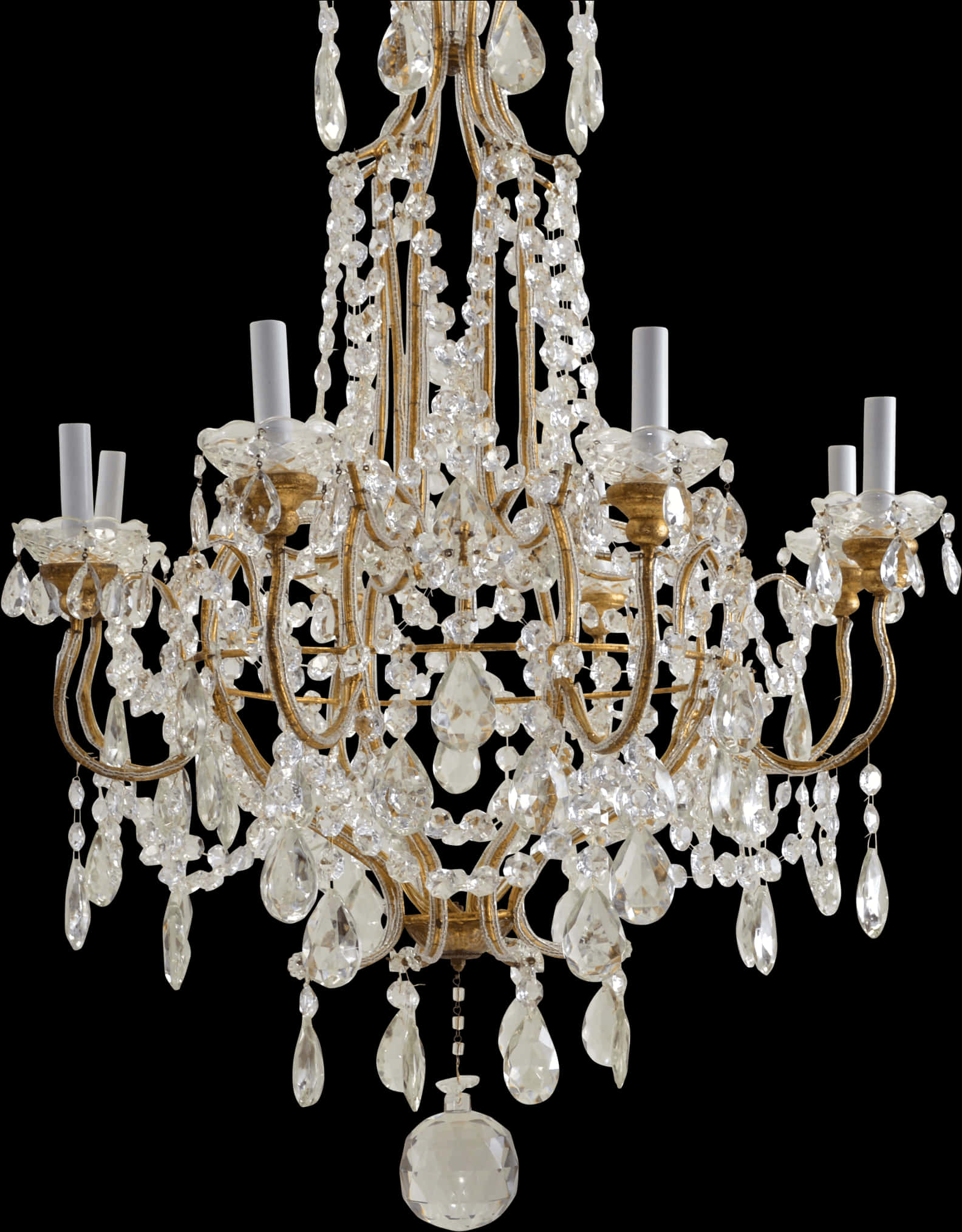 Elegant Crystal Chandelier