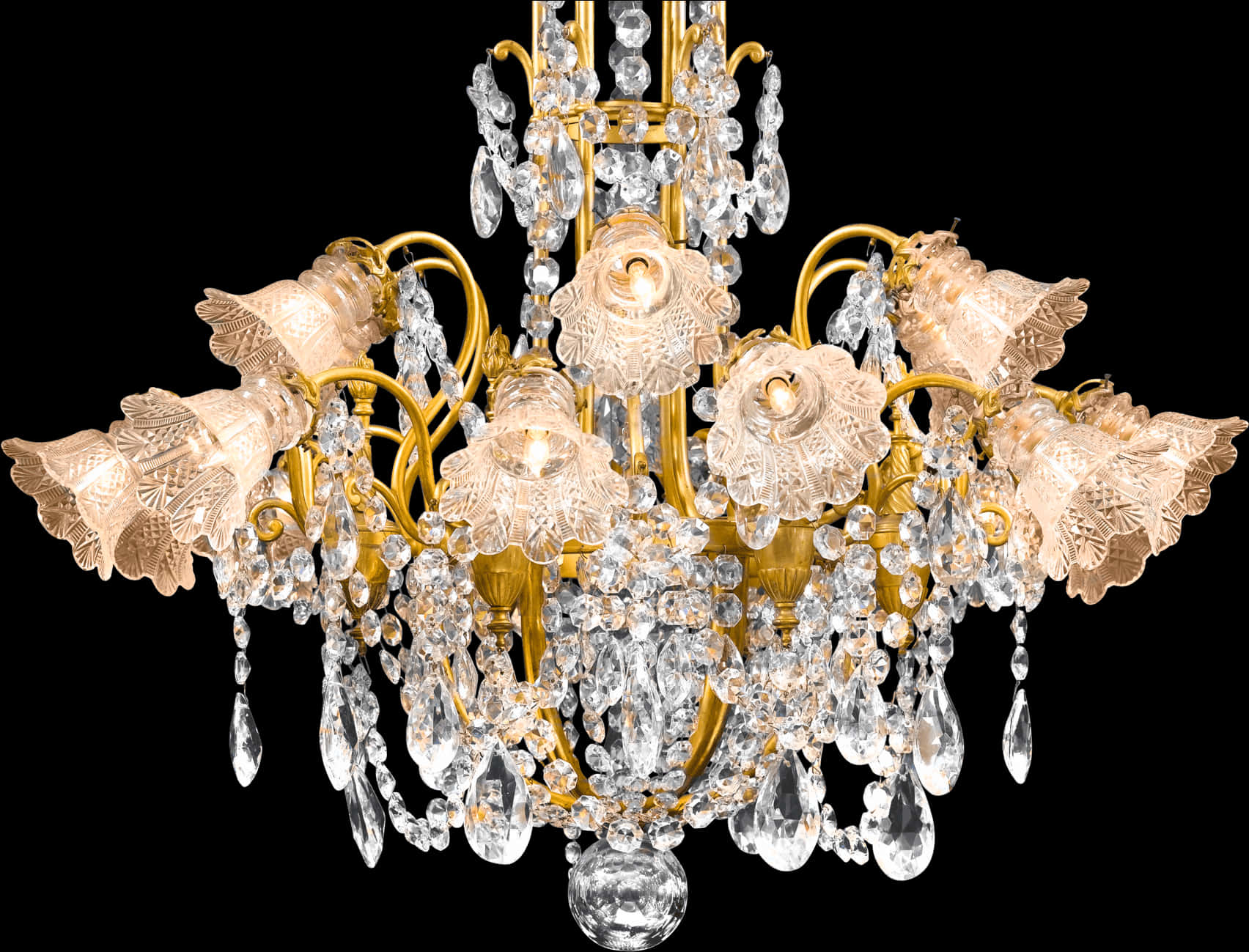 Elegant Crystal Chandelier