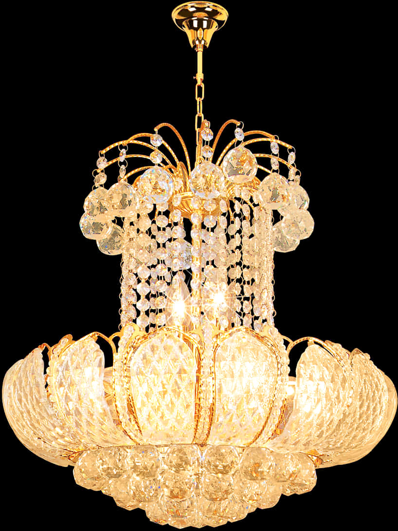 Elegant Crystal Chandelier Lighting