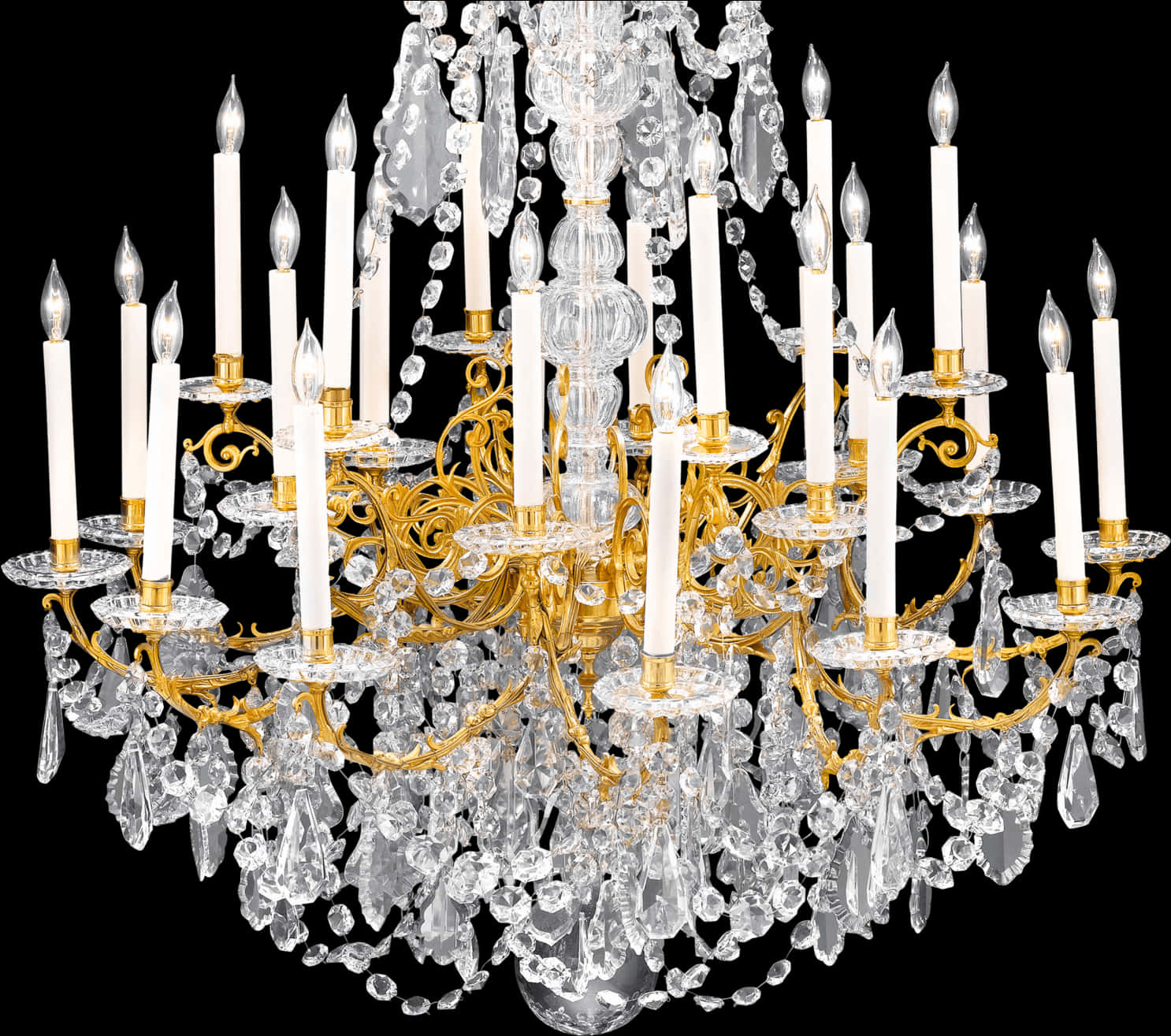 Elegant Crystal Chandelier Lighting