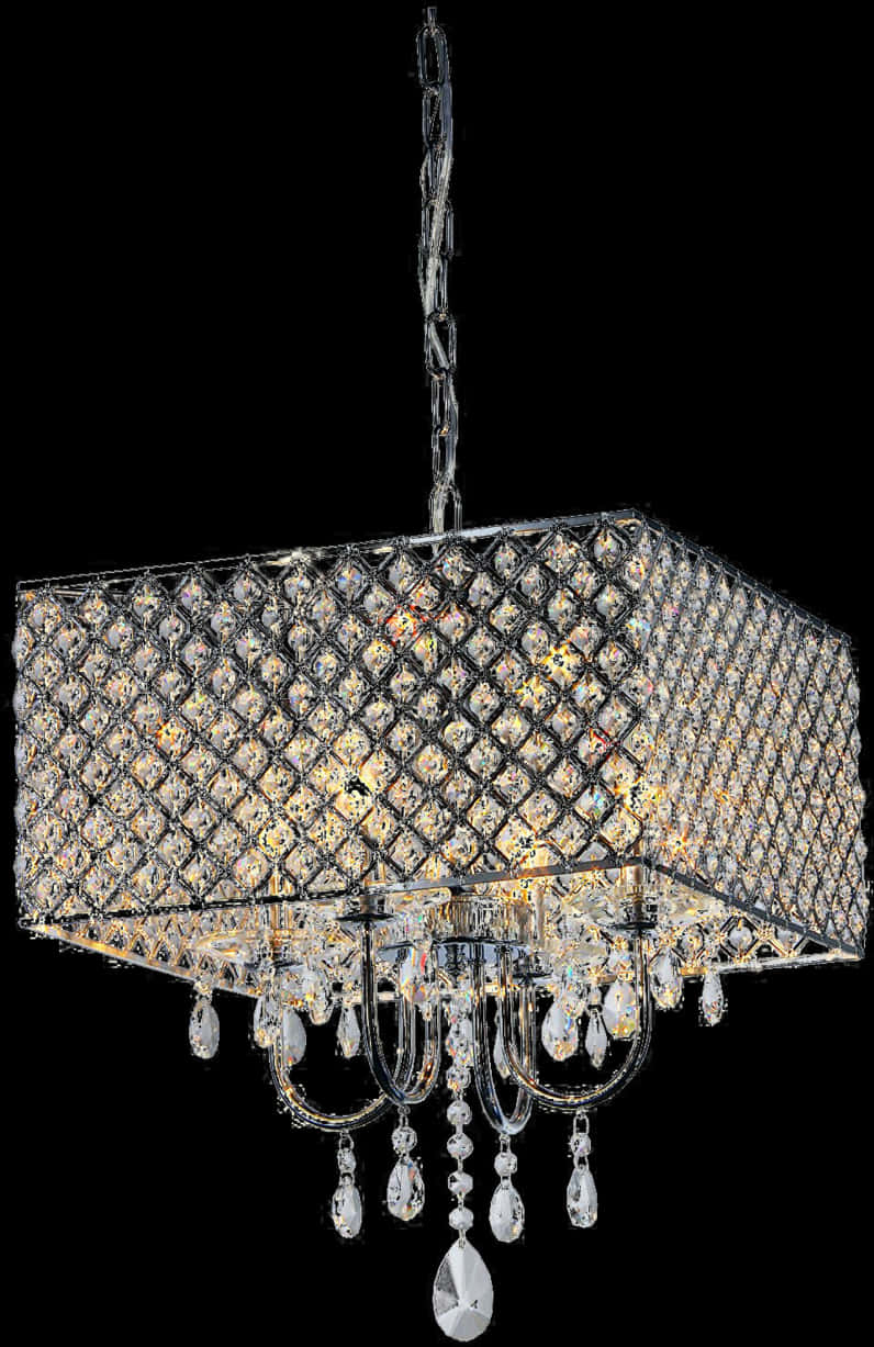 Elegant Crystal Chandelier