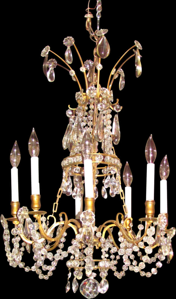 Elegant Crystal Chandelier