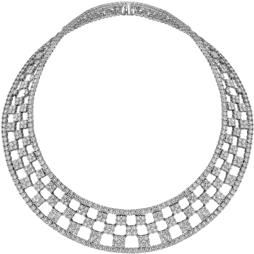 Elegant Diamond Choker Necklace