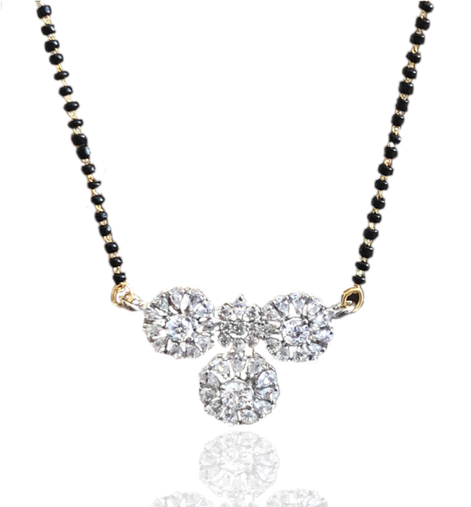 Elegant Diamond Mangalsutra Design