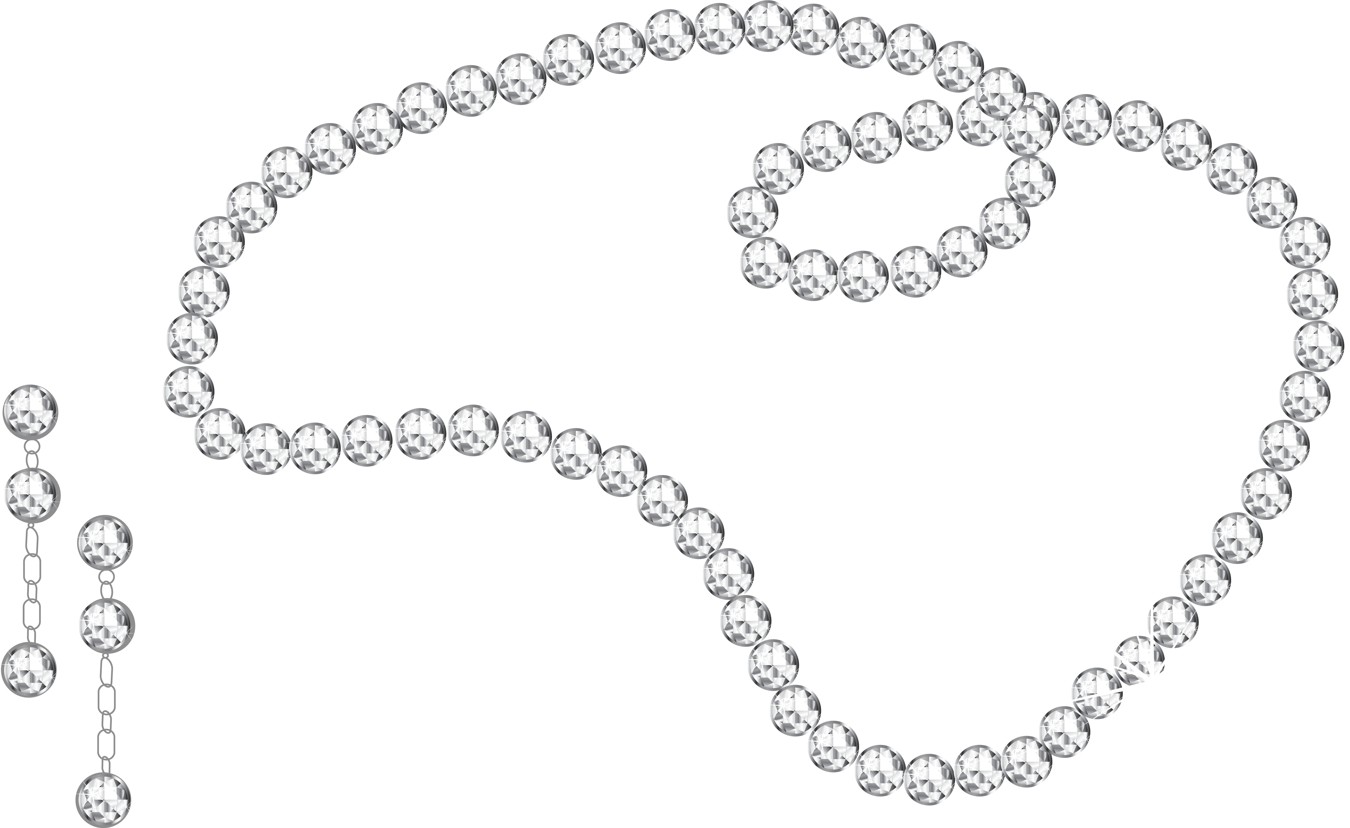 Elegant Diamond Necklace Chain