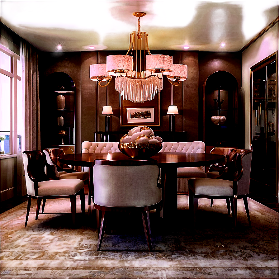 Elegant Dining Room Png 64