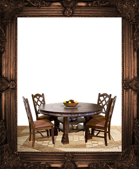 Elegant Dining Table Frame