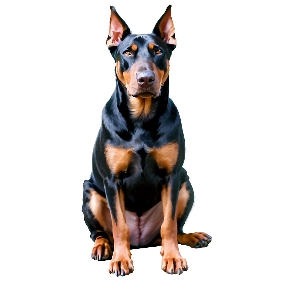 Elegant Doberman Png 51