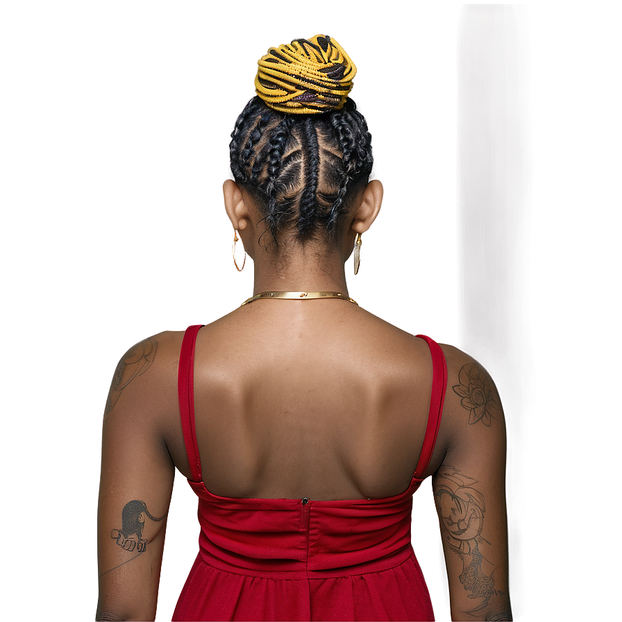 Elegant Dreadlocks Updos Png 54