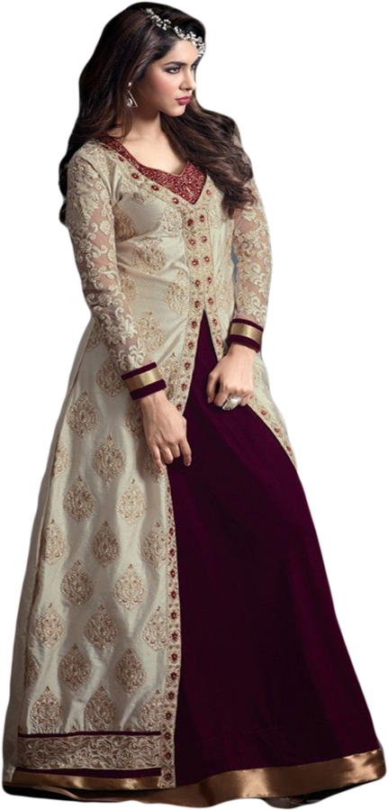 Elegant Embroidered Salwar Suit