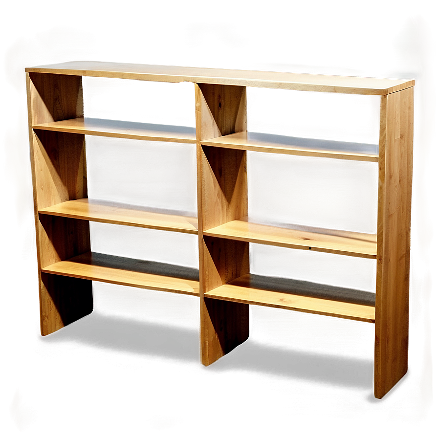 Elegant Empty Bookshelf Png 06272024