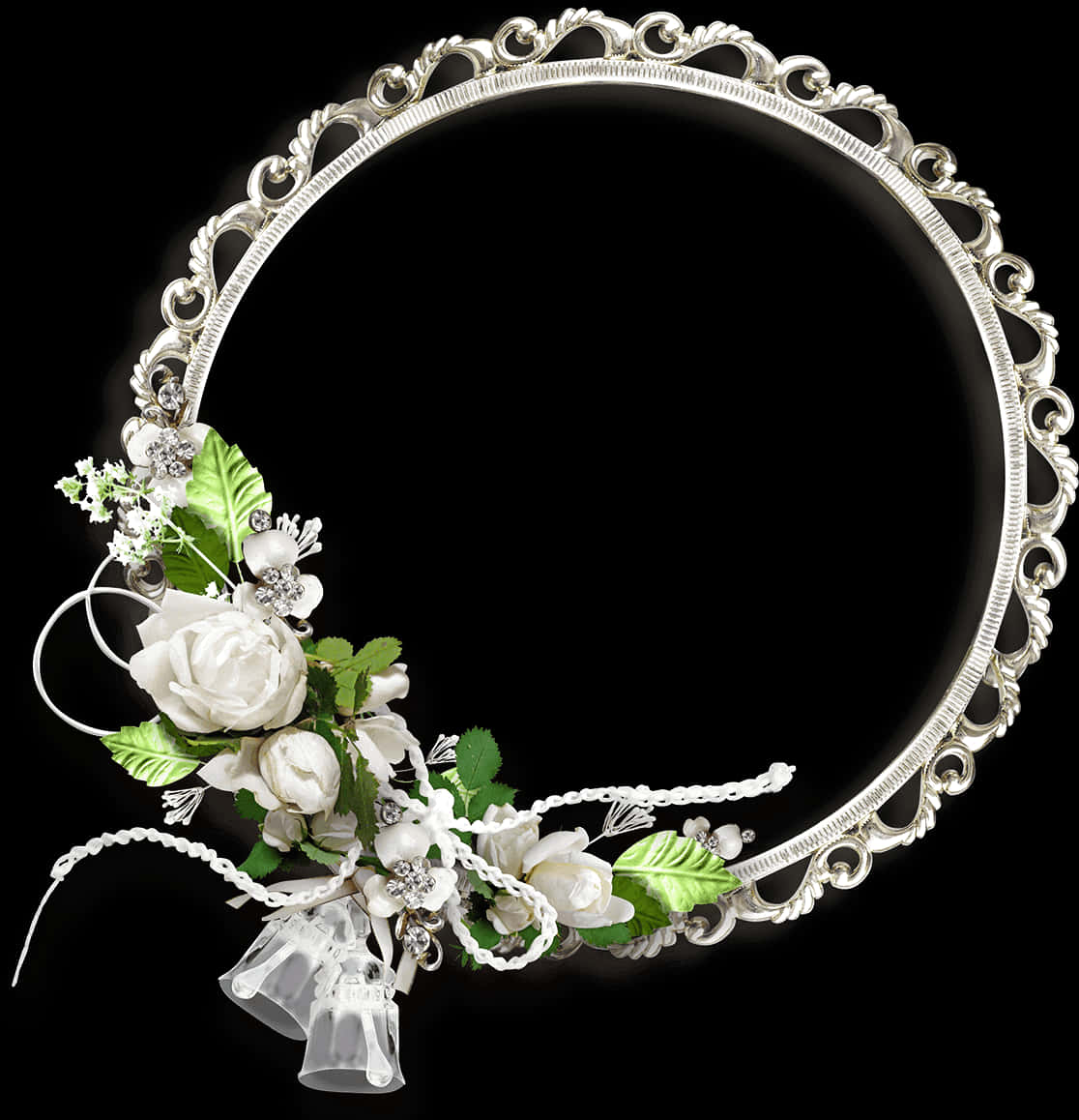 Elegant_ Floral_ Frame_ Design