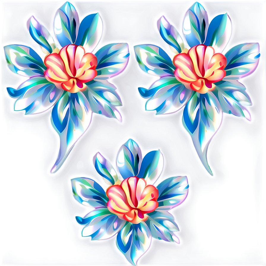 Elegant Floral Pattern Png Njj2