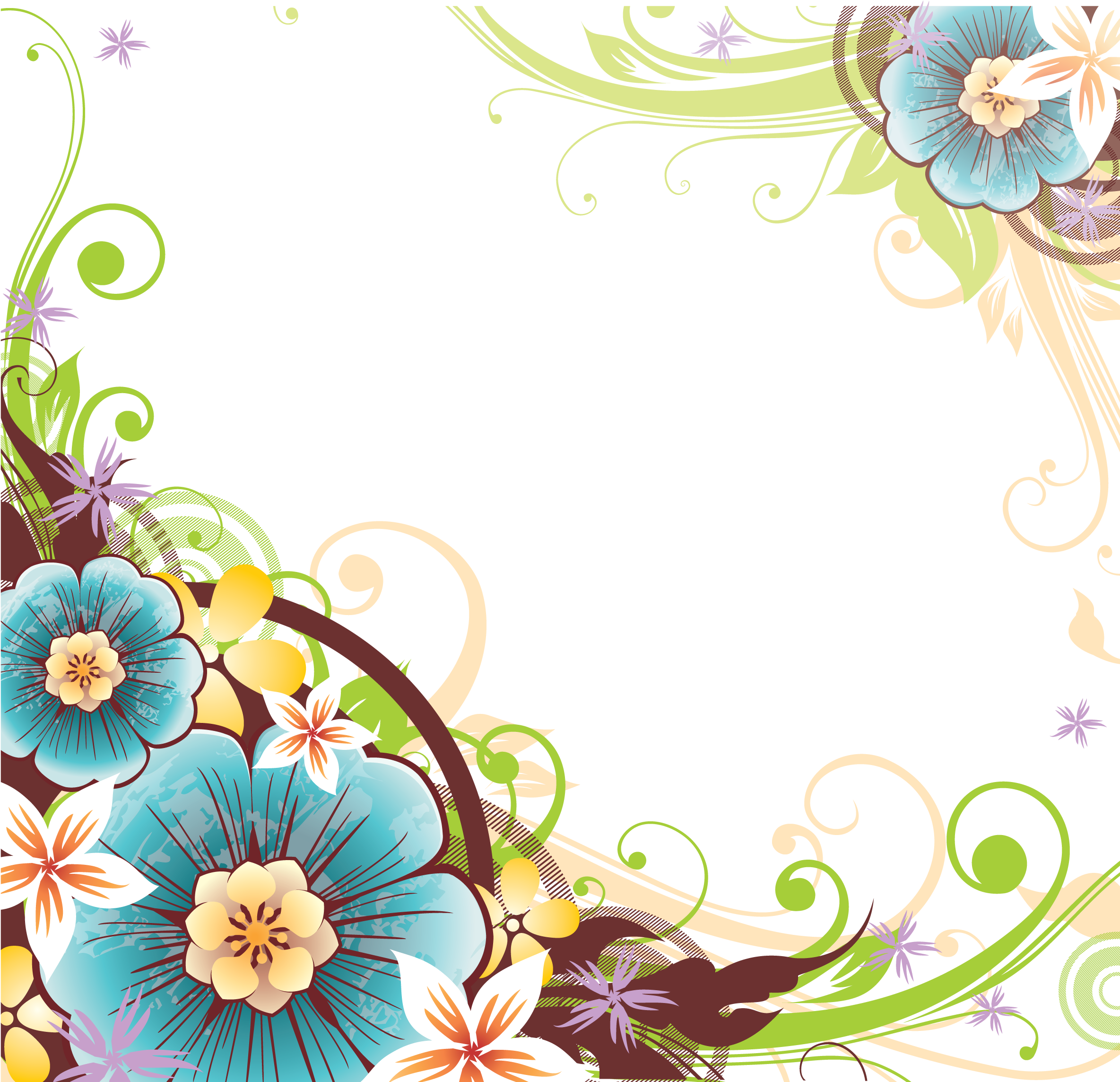 Elegant Floral Vector Design