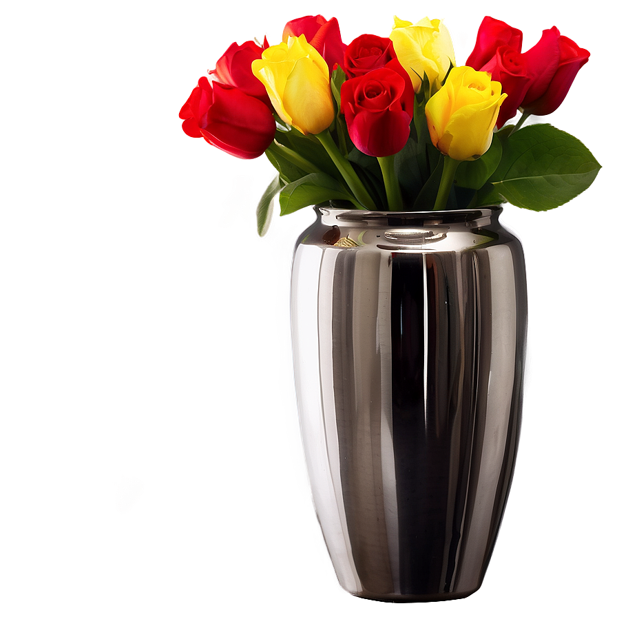 Elegant Flower Vase Png Qqo