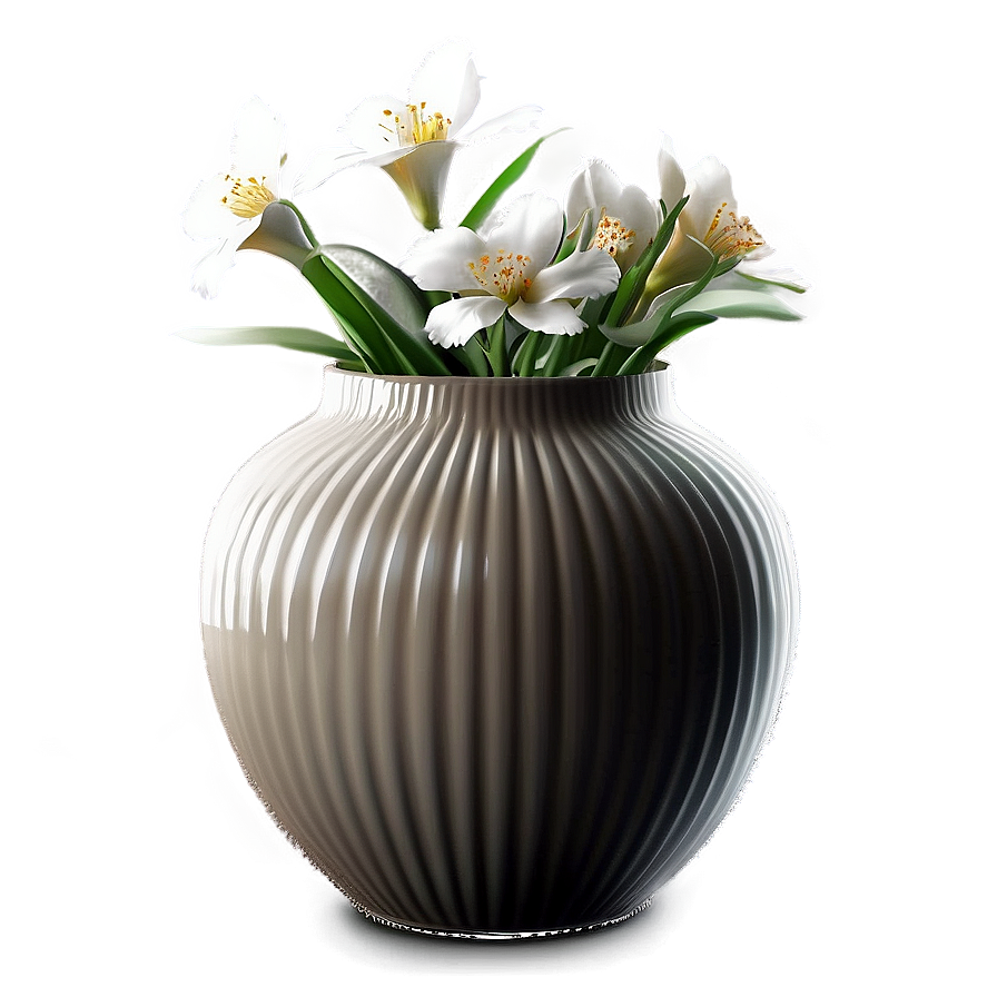 Elegant Flower Vase Png Uqg