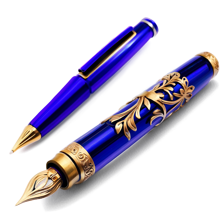 Elegant Fountain Pen Png 06252024