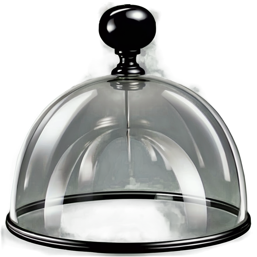 Elegant Glass Dome Cloche Png Uim