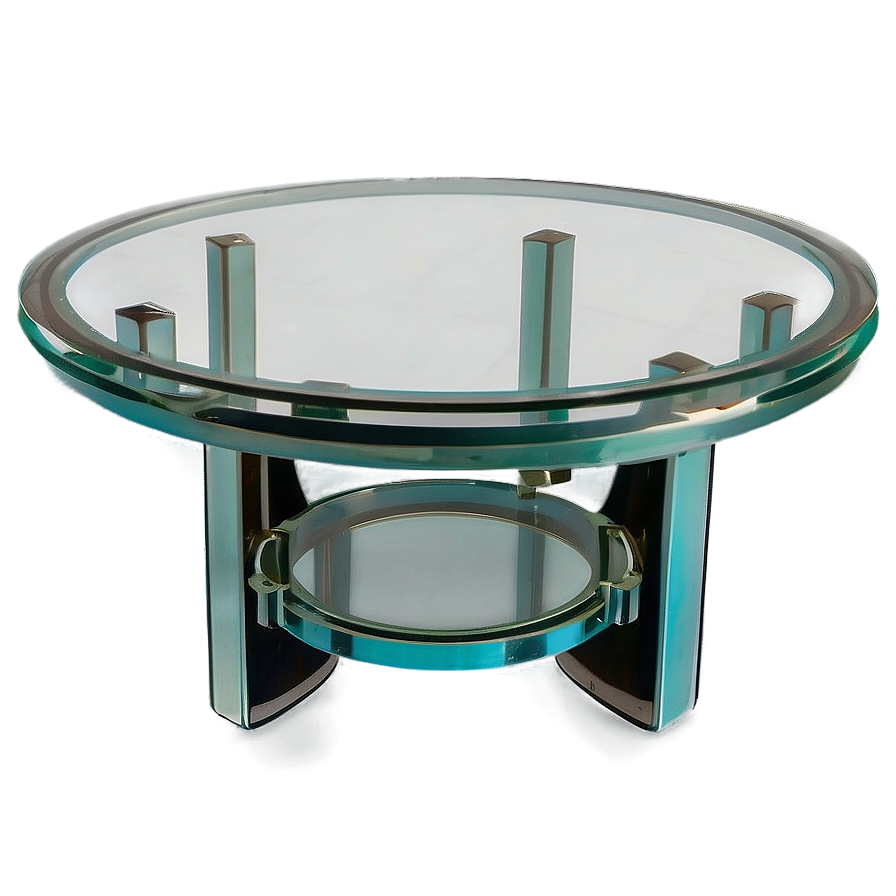 Elegant Glass Table Design Png Pgv