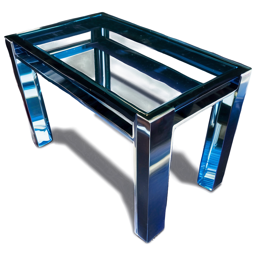 Elegant Glass Top Table Png 05042024