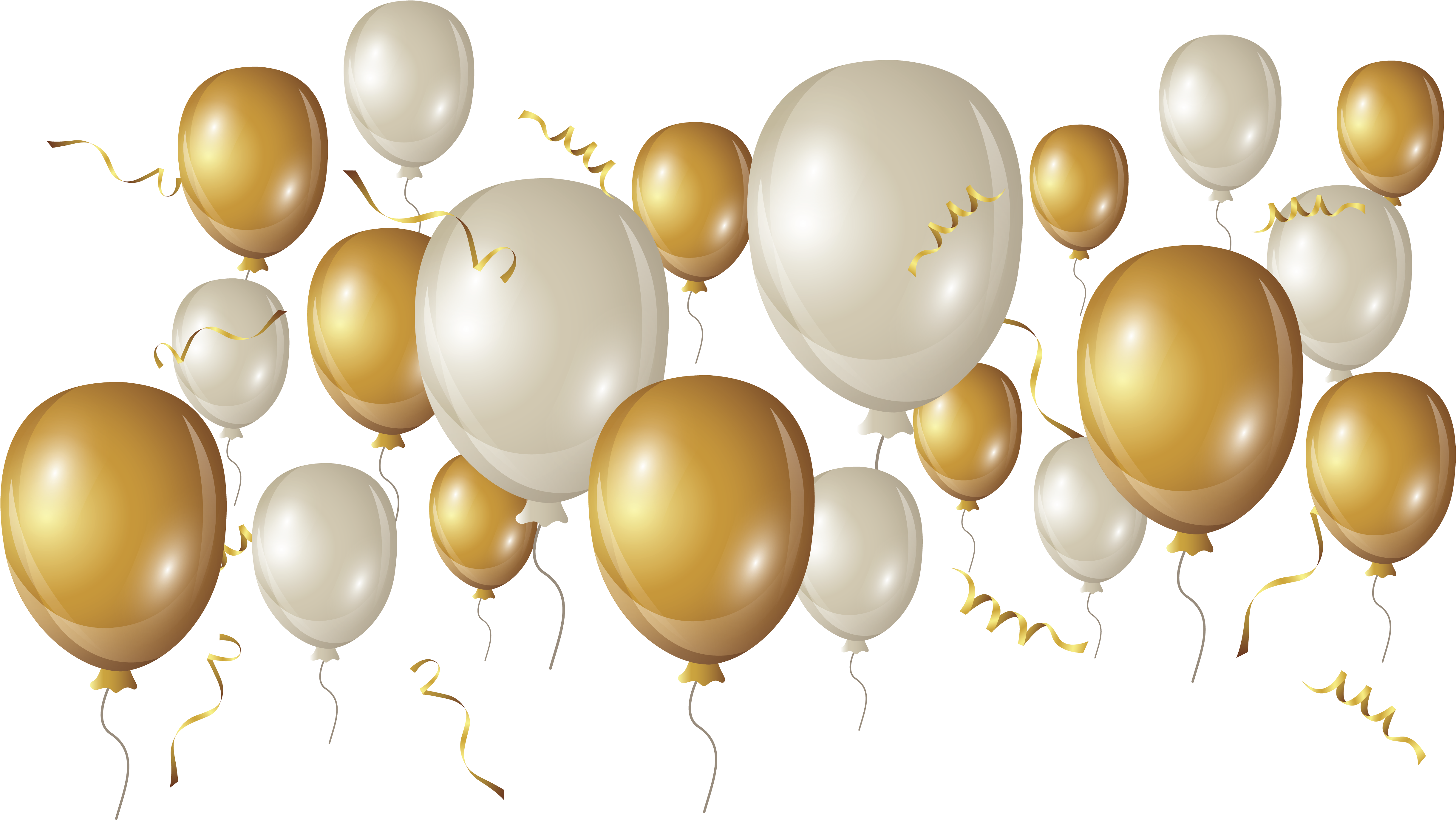 Elegant_ Gold_and_ White_ Balloons_ Background