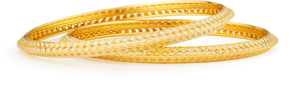 Elegant Gold Bangles Design