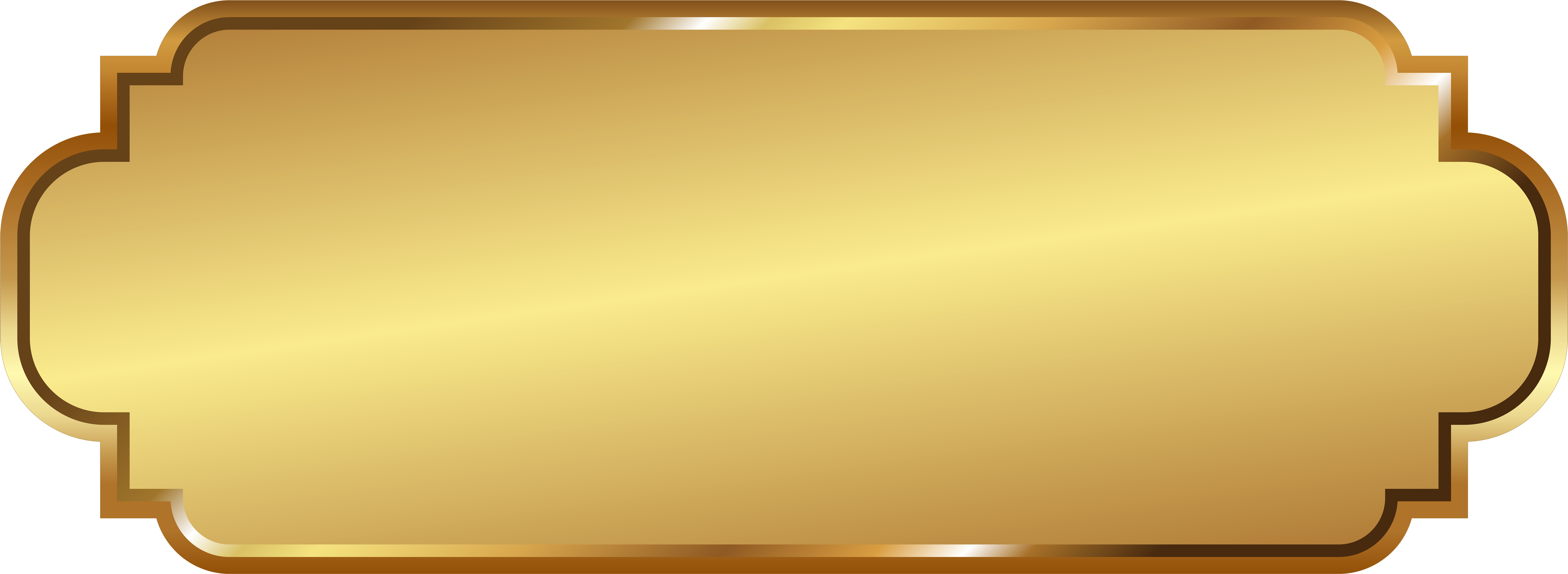 Elegant Gold Banner Design