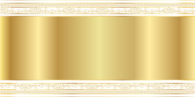 Elegant Gold Banner Design