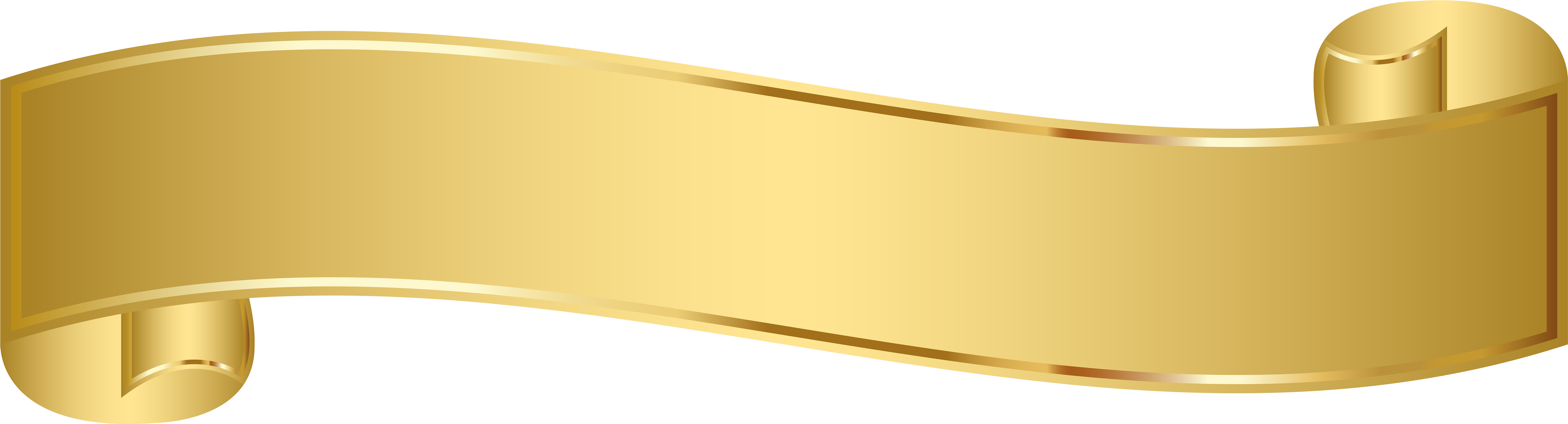 Elegant Gold Banner Graphic