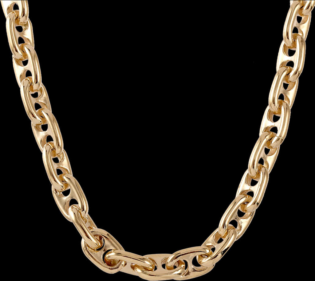 Elegant Gold Chain Link Design