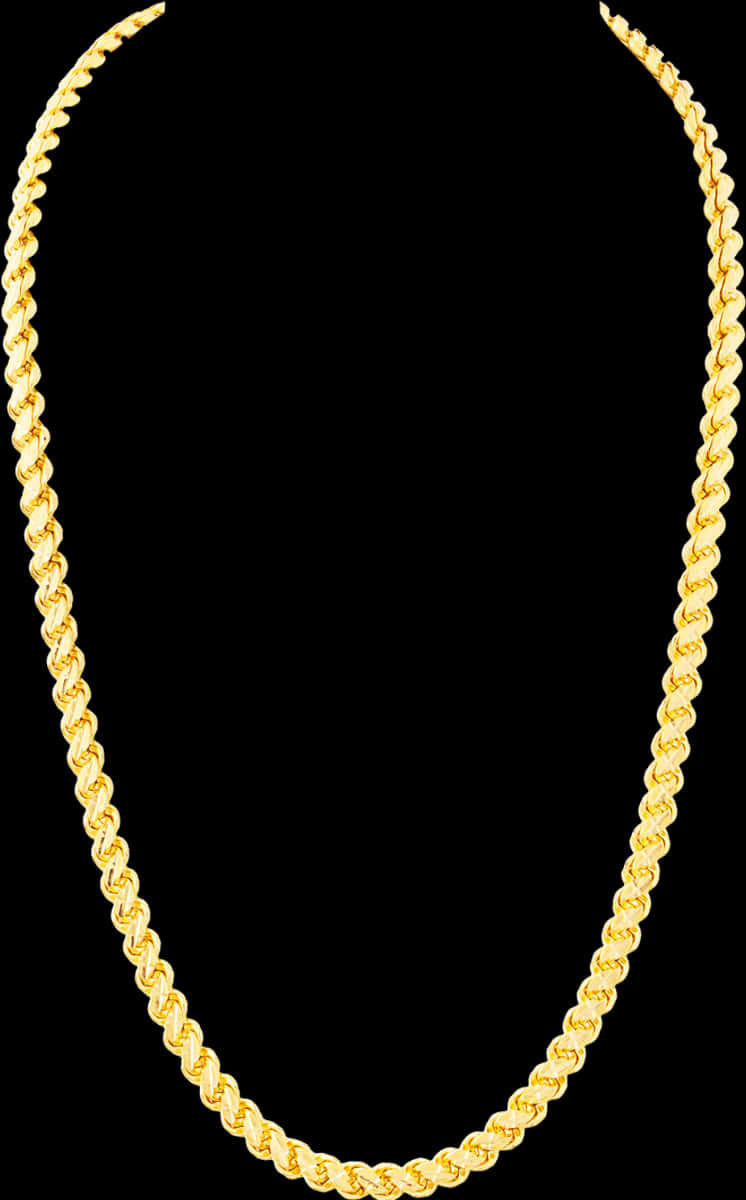 Elegant Gold Chain Necklace