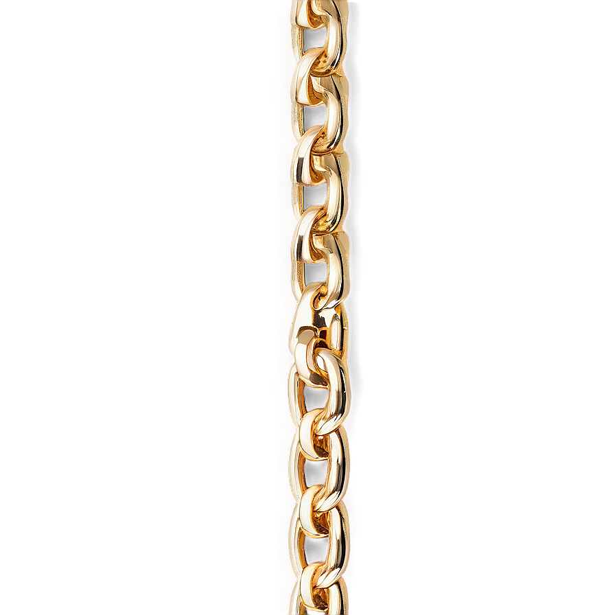 Elegant Gold Chain Png 72