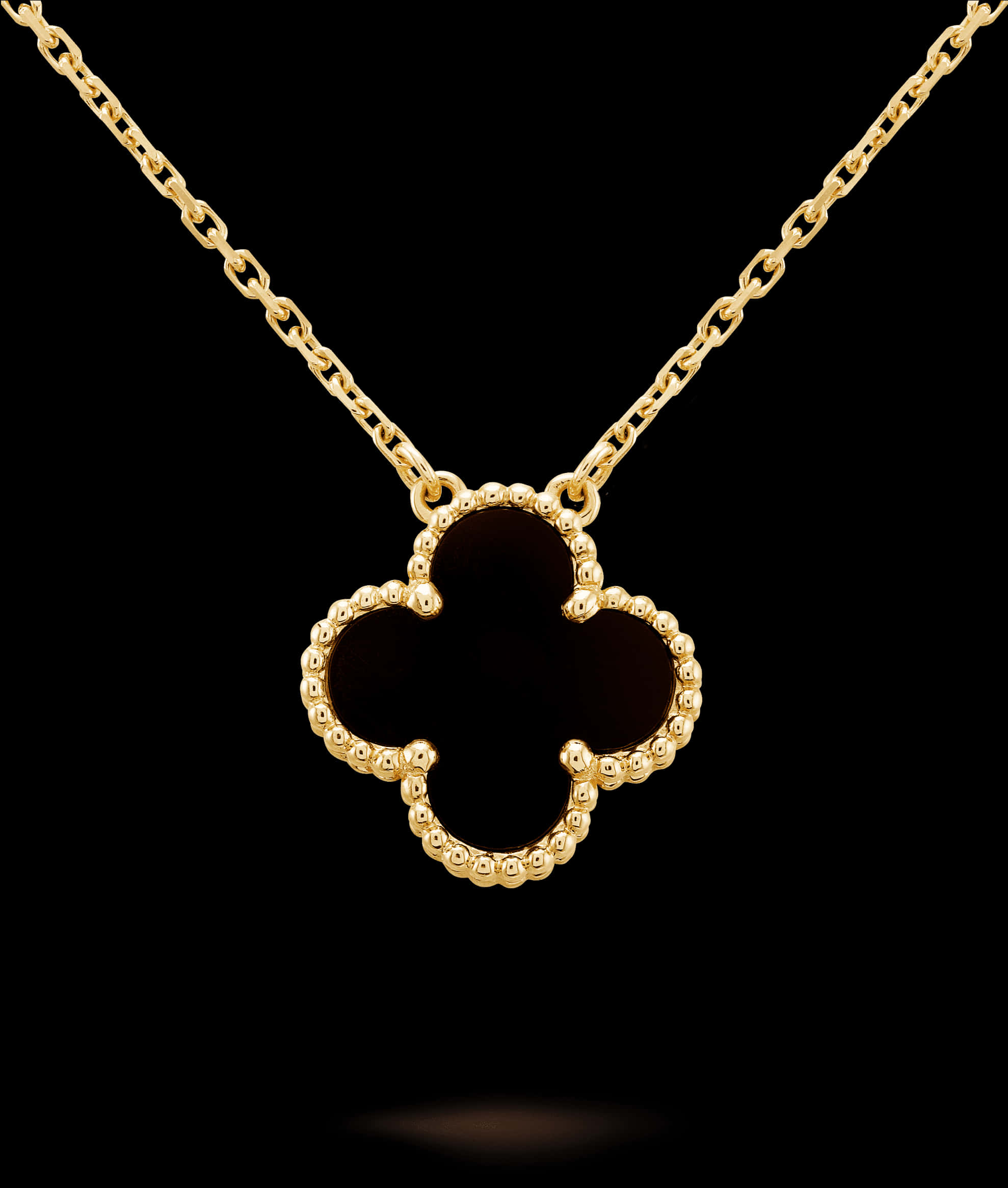 Elegant Gold Heart Pendant Chain