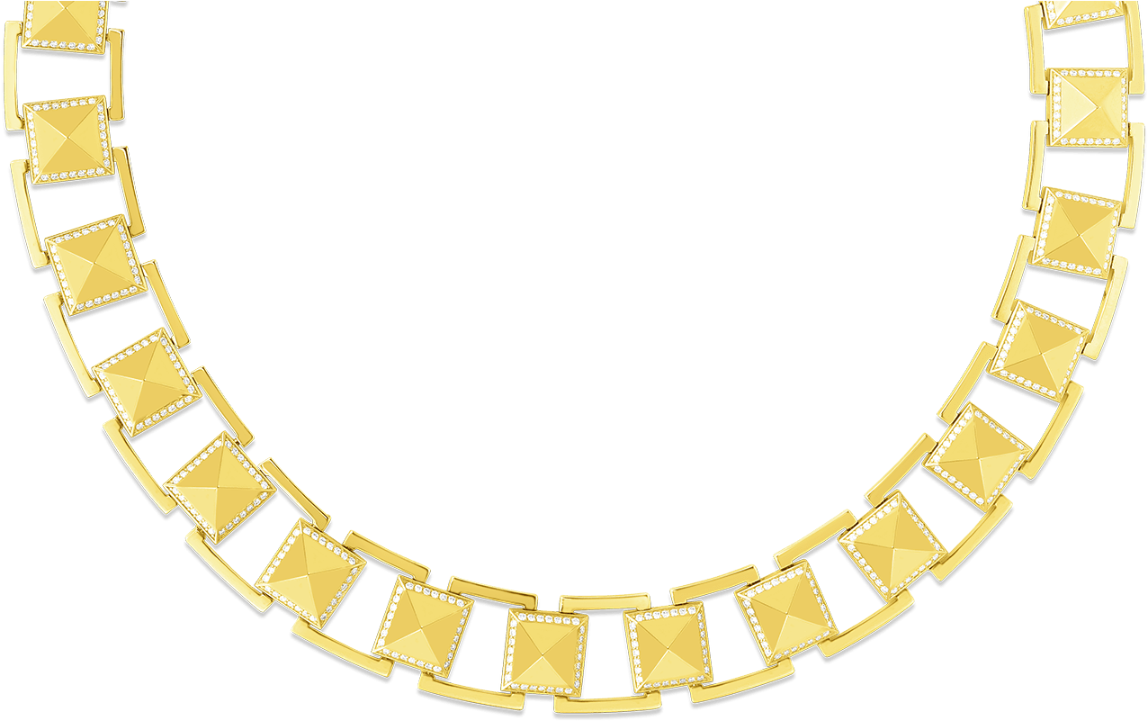 Elegant Gold Necklace Design