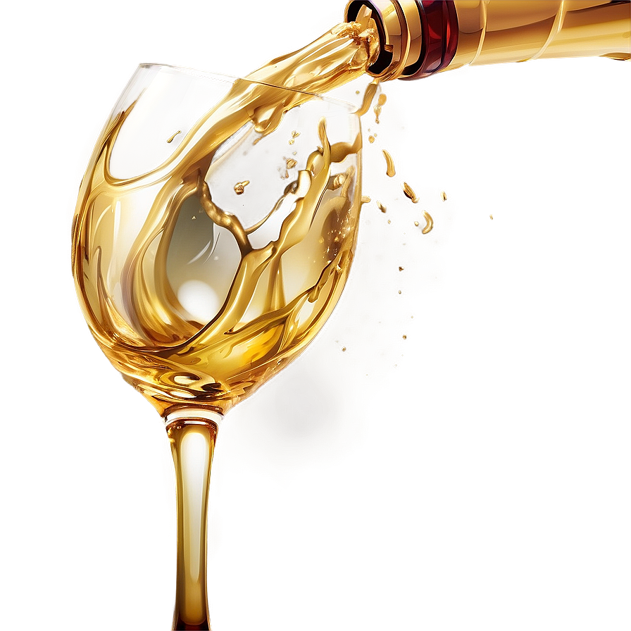 Elegant Gold Wine Splash Png Jux72