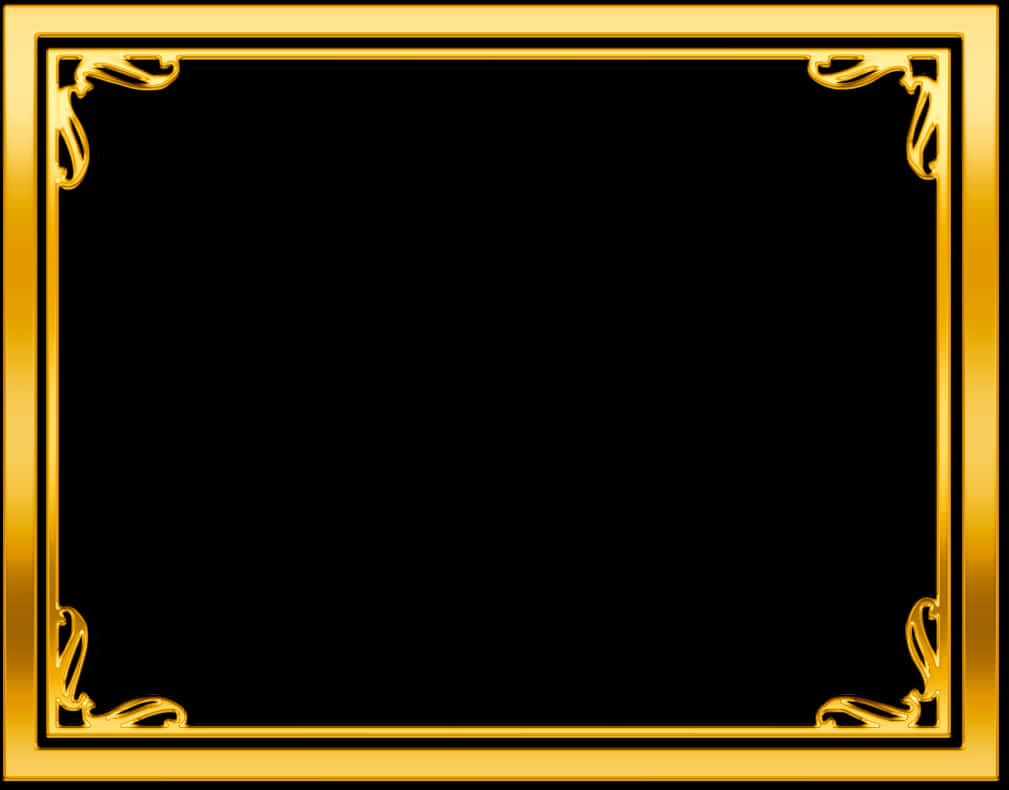 Elegant Golden Frame