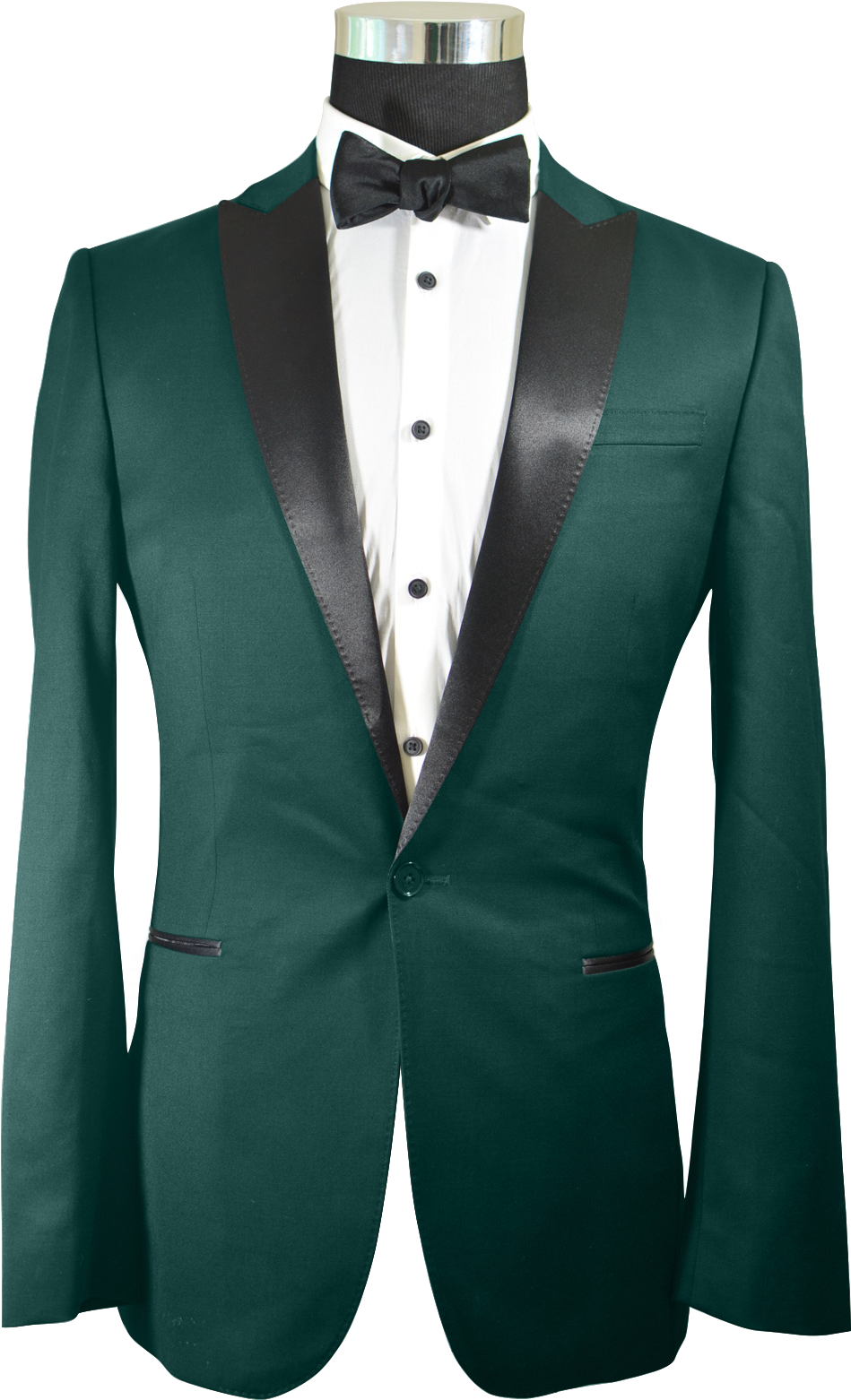 Elegant Green Tuxedo Jacket