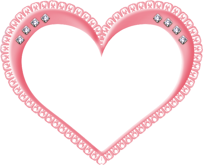 Elegant Heart Border Design