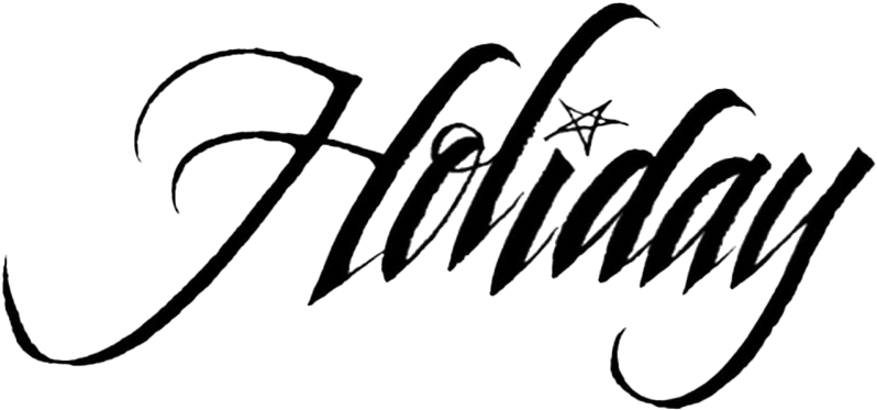 Elegant Holiday Script