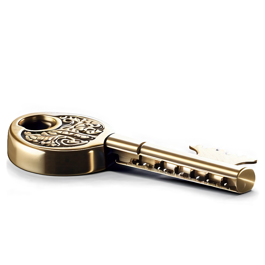 Elegant House Key Png 06292024