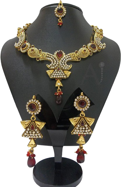 Elegant Imitation Jewellery Set