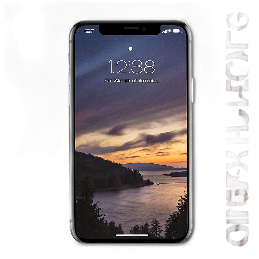 Elegant Iphone X Mockup Png 49