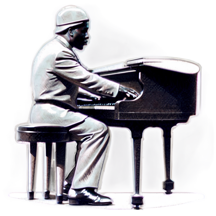 Elegant Jazz Pianist Png 69