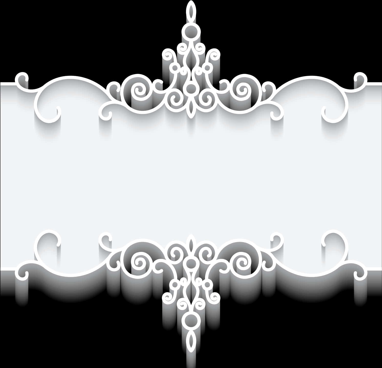 Elegant Lace Design Banner