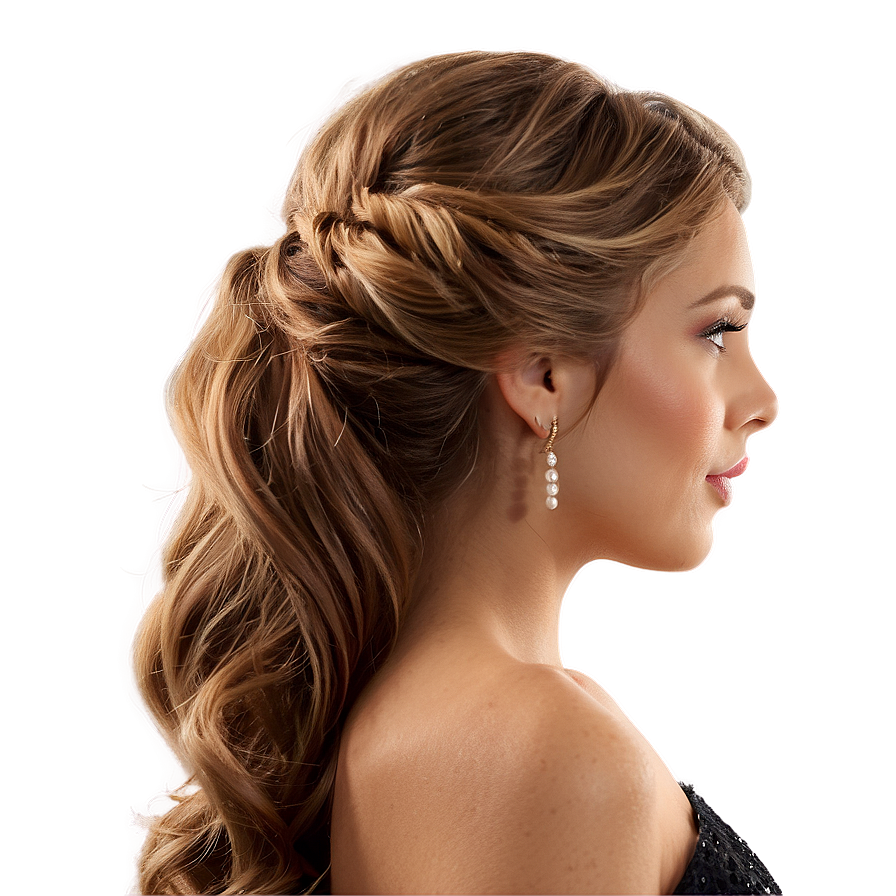 Elegant Long Hairstyle Png 05242024