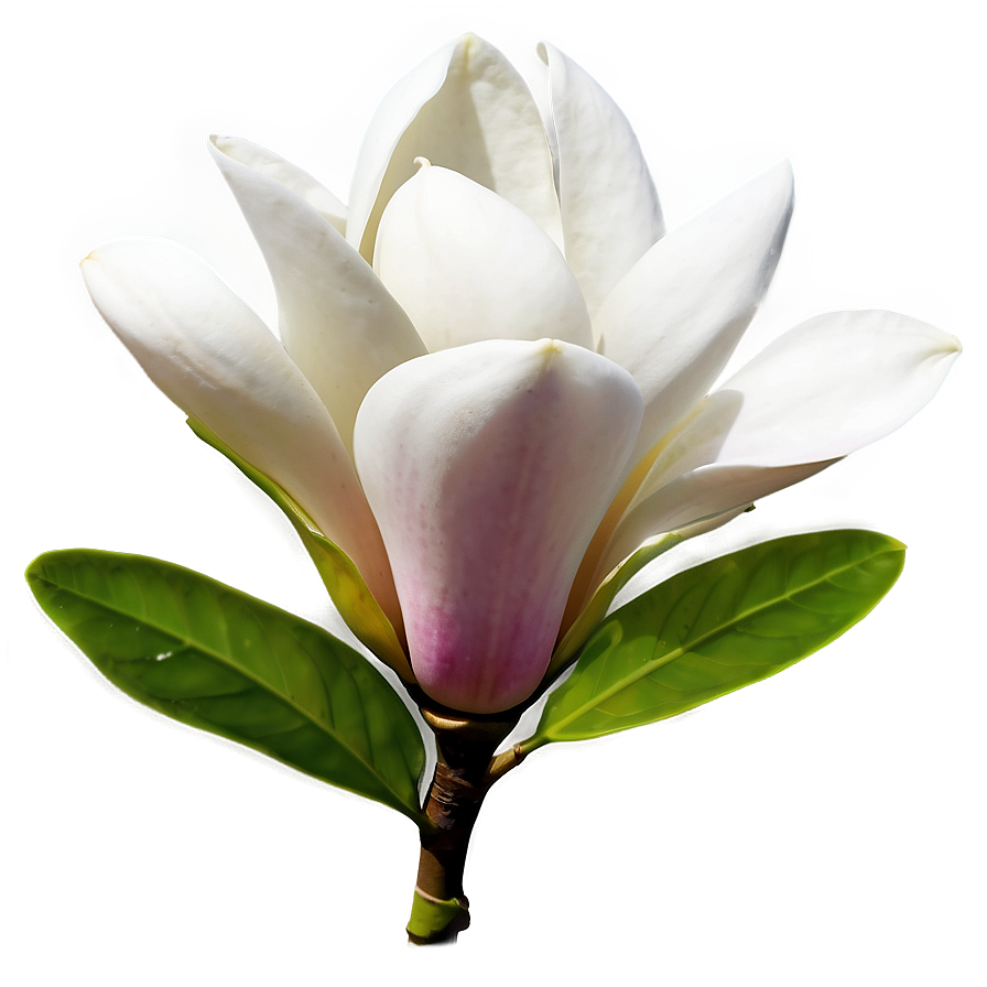 Elegant Magnolia Flower Png 6