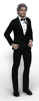 Elegant Manin Tuxedo