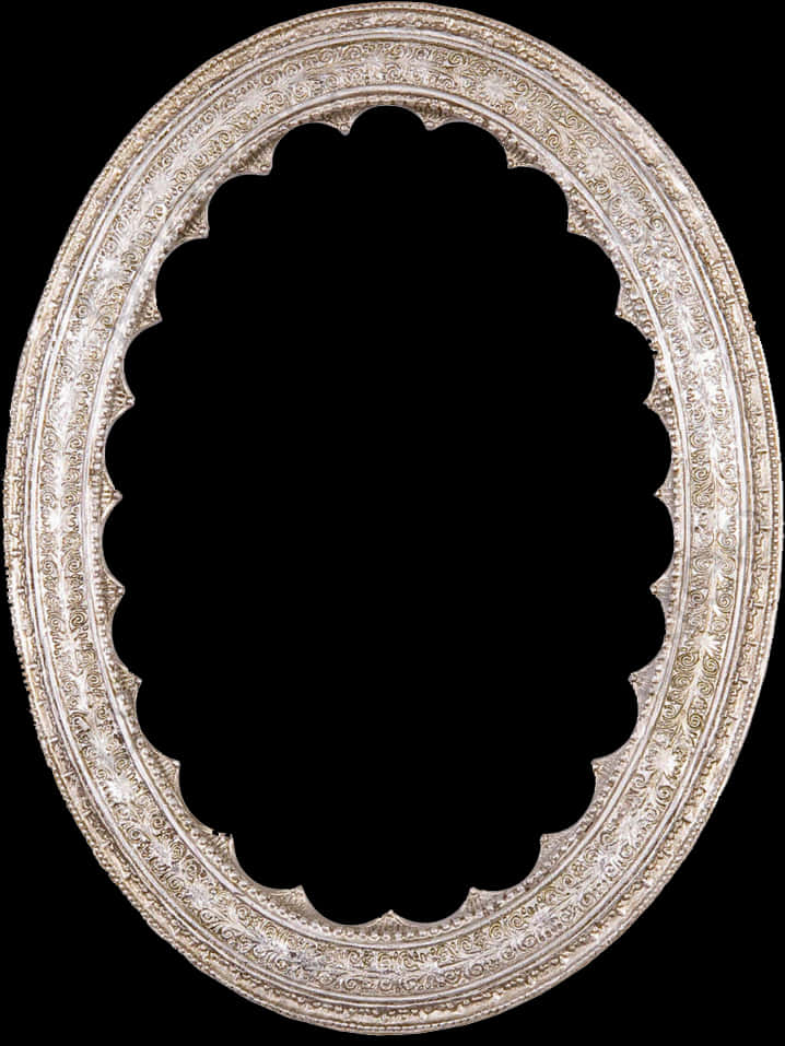 Elegant Oval Frame Design