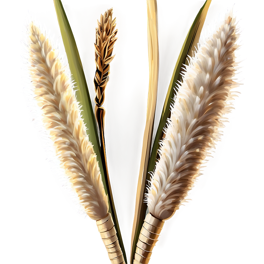 Elegant Pampas Grass Png 06122024