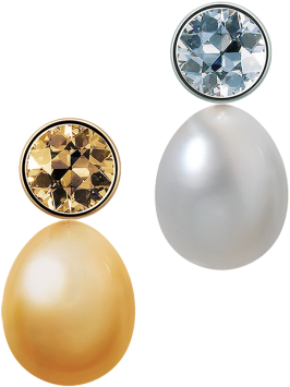 Elegant Pearland Gemstone Earrings